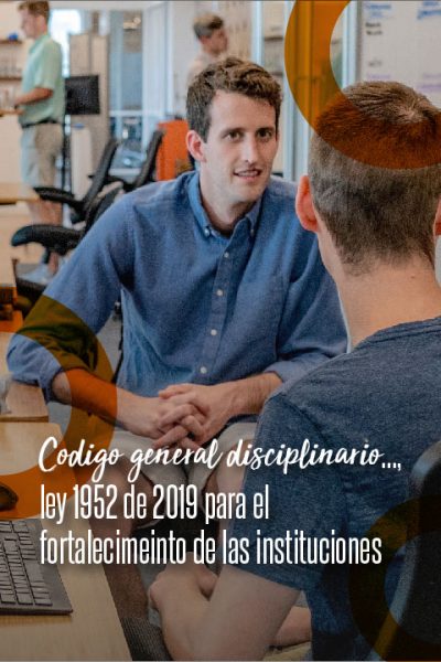 Código General Disciplinario…, Ley 1952 De 2019 Para El Fortalecimiento ...